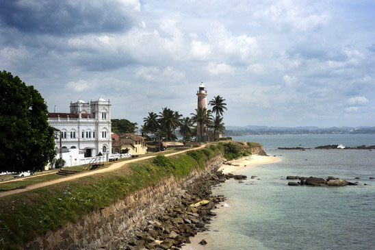 Fortet i Galle på Sri Lanka