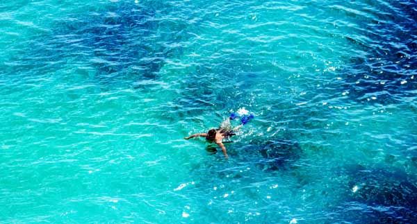 Snorkling på Sri Lanka